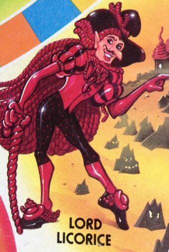 Licorice Guy From Candyland