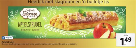 lidl apple strudel