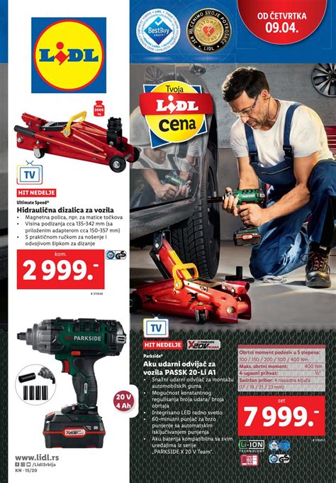 lidl katalog novi neprehrana