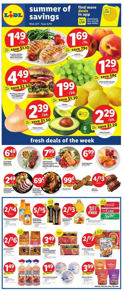 lidl weekly ad and store hours