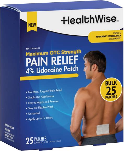 Find Relief from Chronic Pain: How a Lidocaine Pain Patch Can Help