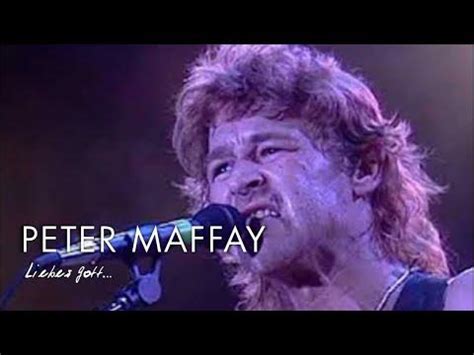 lieber gott peter maffay song