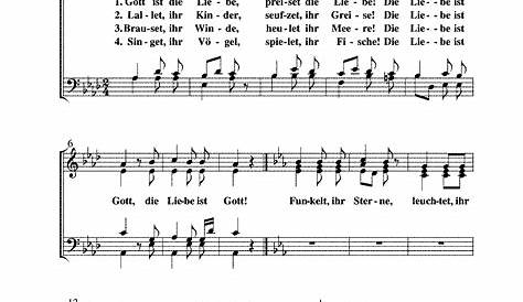 Kantate "Die Liebe Gottes ist ausgegossen" (Chor und Choral) - Johann
