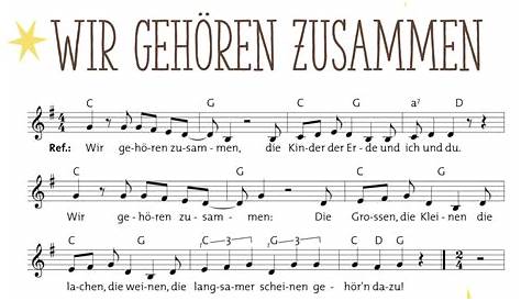 Das Lied von der Gemeinschaft | Herzlich willkommen auf www.liederkiste.net