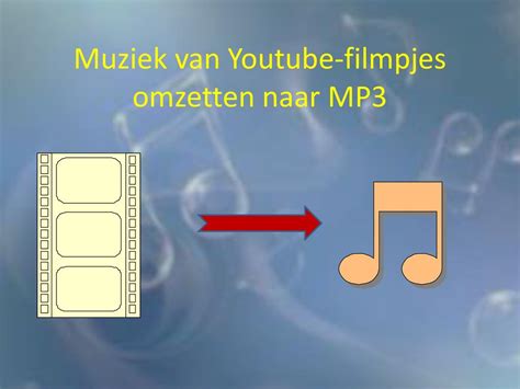 liedjes omzetten naar mp3