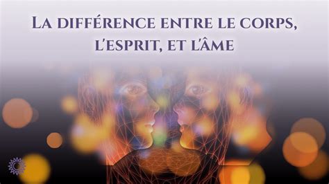 lien entre le corps et l'esprit