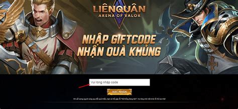 lien quan mobile giftcode
