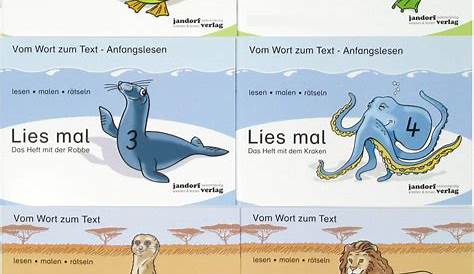 Lies mal 1 (mit Silbengliederung) | jandorfverlag