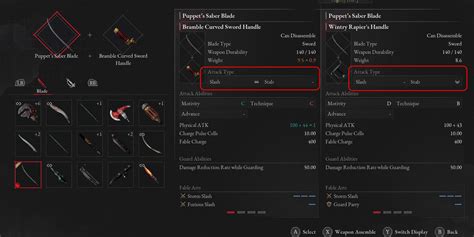 lies of p damage types