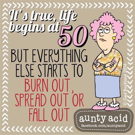 Life Begins at 50 Funny Image