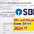 life certificate form for pensioners sbi