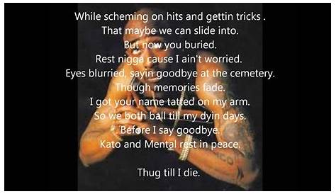 Tupac Life Goes On Lyrics YouTube