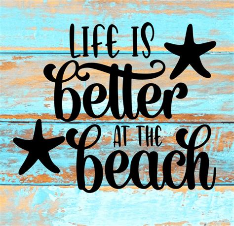 Life is Better at the Beach Svg Beach Svg Summer Ocean Etsy