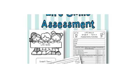 Grade R Life Skills Assessment Term 4 | Life skills, Toddler learning