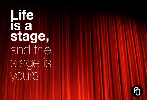 life's a stage quote