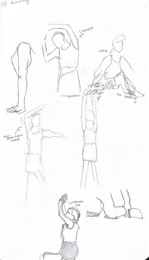 life drawing exercises
