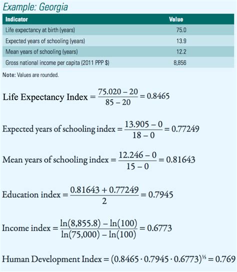 Life Expectancy Index Definition