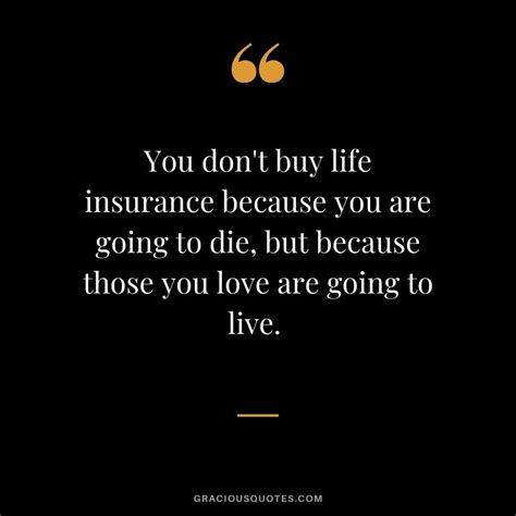 life insurance famous quotes