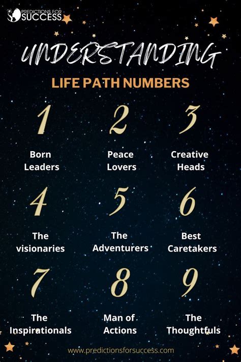 life path numbers