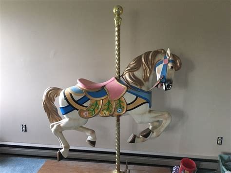 life size carousel horse