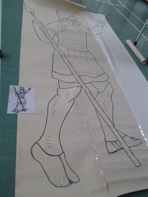 Life Sized Goliath Printable