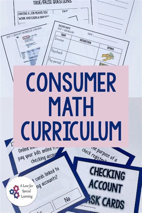 Life Skills Consumer Math