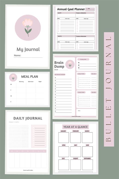 Life Well Designed Planner Printables
