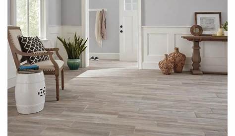 LifeProof Blonde Wood 6 in. x 24 in. Glazed Porcelain Floor and Wall