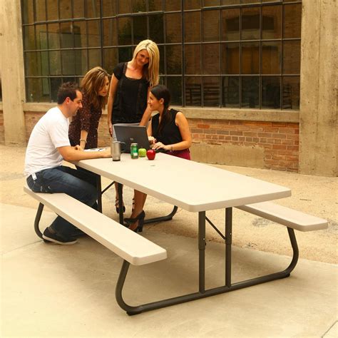 Lifetime Folding Picnic Table Weight Limit • Display