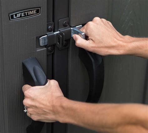 Lifetime Shed Hardware