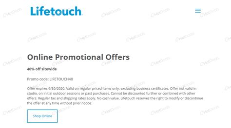 lifetouch coupon code