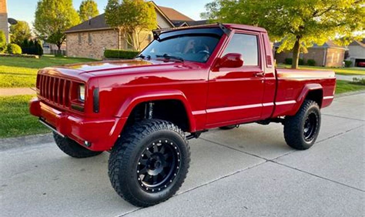 lifted jeep comanche for sale