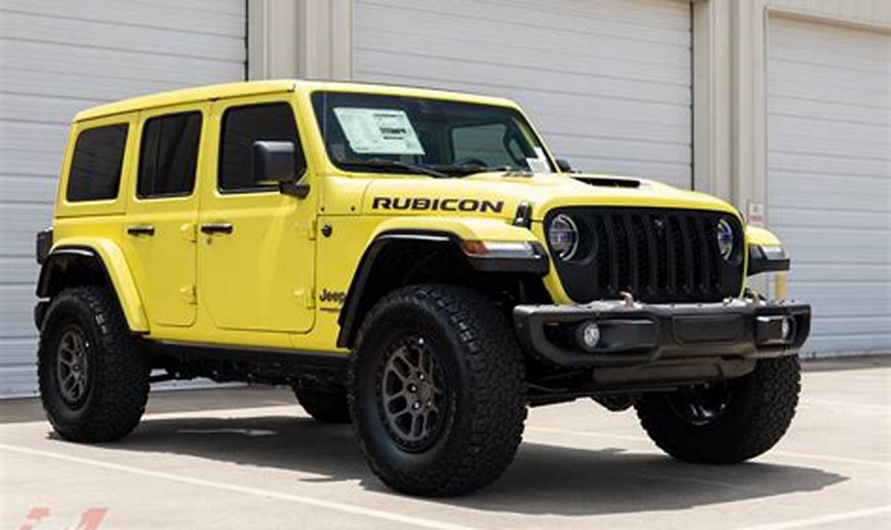 lifted jeep rubicon recons for sale