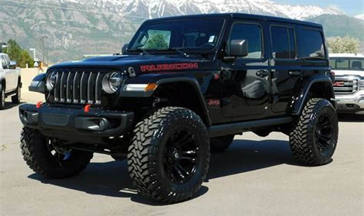 lifted jeep wrangler unlimited rubicon for sale