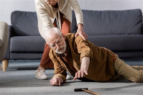 lifting elderly from floor