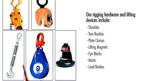 Lifting Equipment Terminology