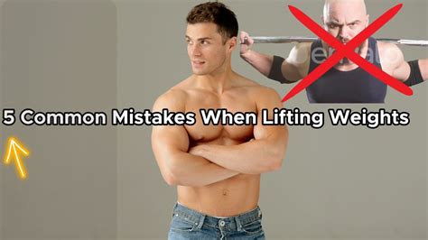 Lifting Weights Common Mistakes