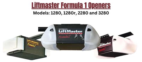 liftmaster formula i