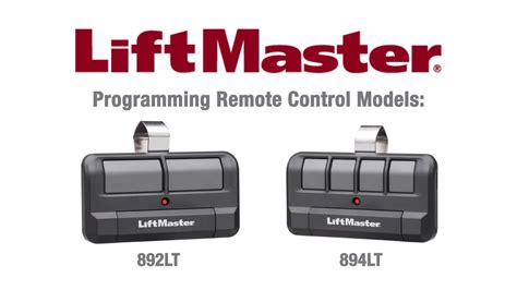 How to Program LiftMaster