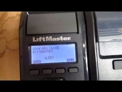 Liftmaster Garage Door Opener Error Code 15 Dandk Organizer