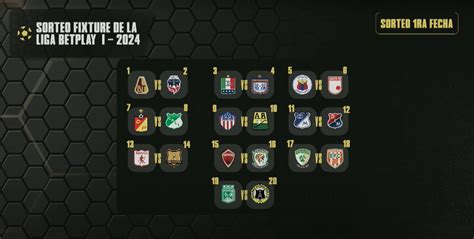 liga betplay 2024 fecha 1