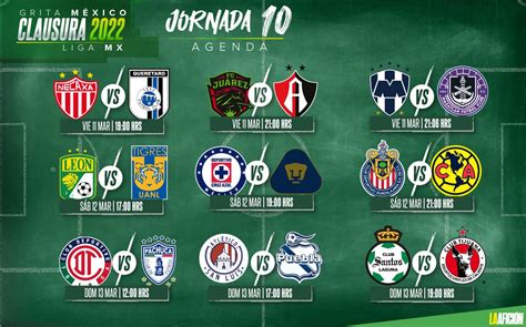 liga mx partidos de hoy