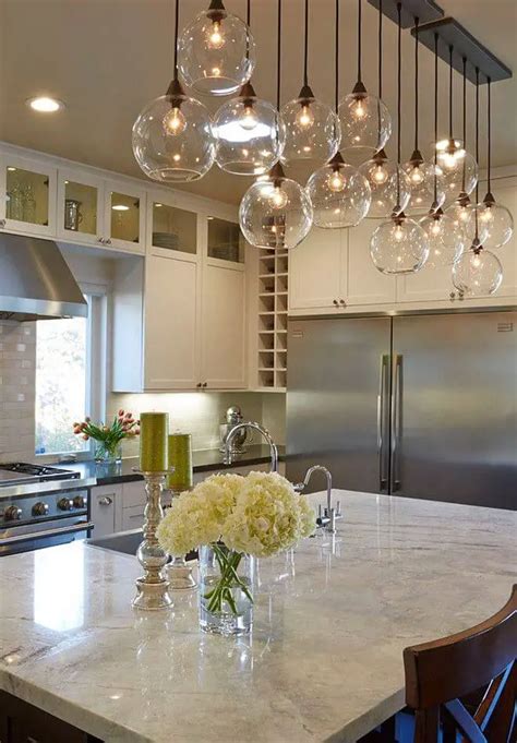 34 Wonderful Kitchen Lighting Ideas To Make It Look More Beautiful PIMPHOMEE