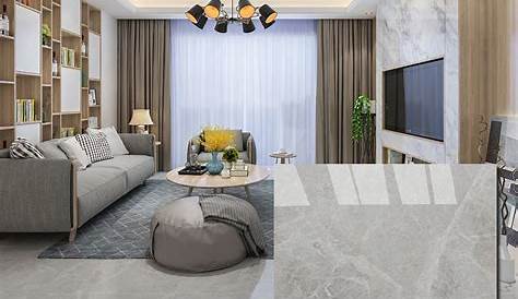 China Living Room Flooring Design Pietra Light Grey Natural Marble