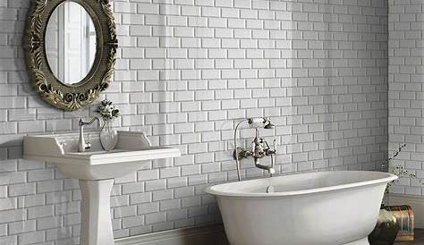 Mileto Brick Grey Gloss Ceramic Wall Tile 75 x 300mm (Pack of 25)