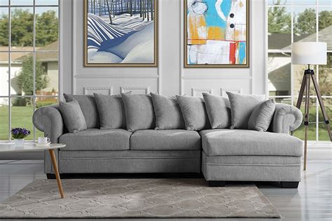 This Light Grey Sofa With Chaise Update Now