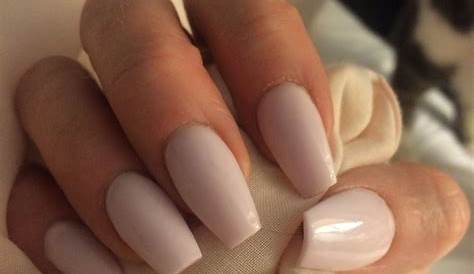Light Pink Acrylic Nails Coffin Short And Dark Prom Tips Color
