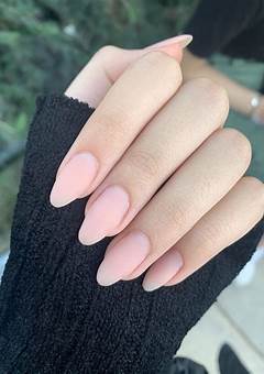 Light Pink Almond Acrylic Nails: A Trendy And Chic Nail Style In 2023