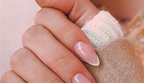 Light Pink Almond Nail Inspo Pin By Madelynmorr On s In 2021
