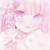 light pink anime girl pfp